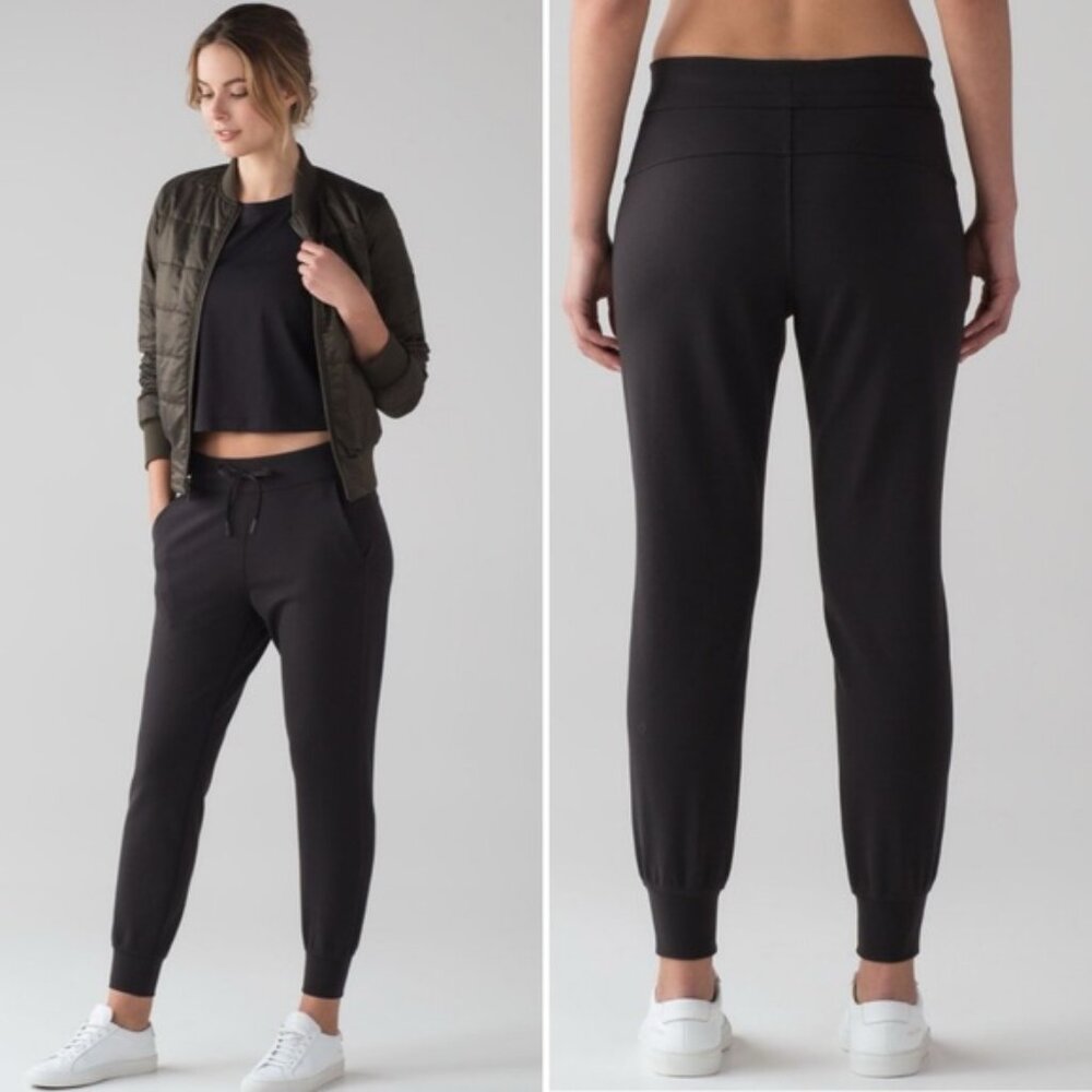 Lululemon On Track Jogger Black Size 4